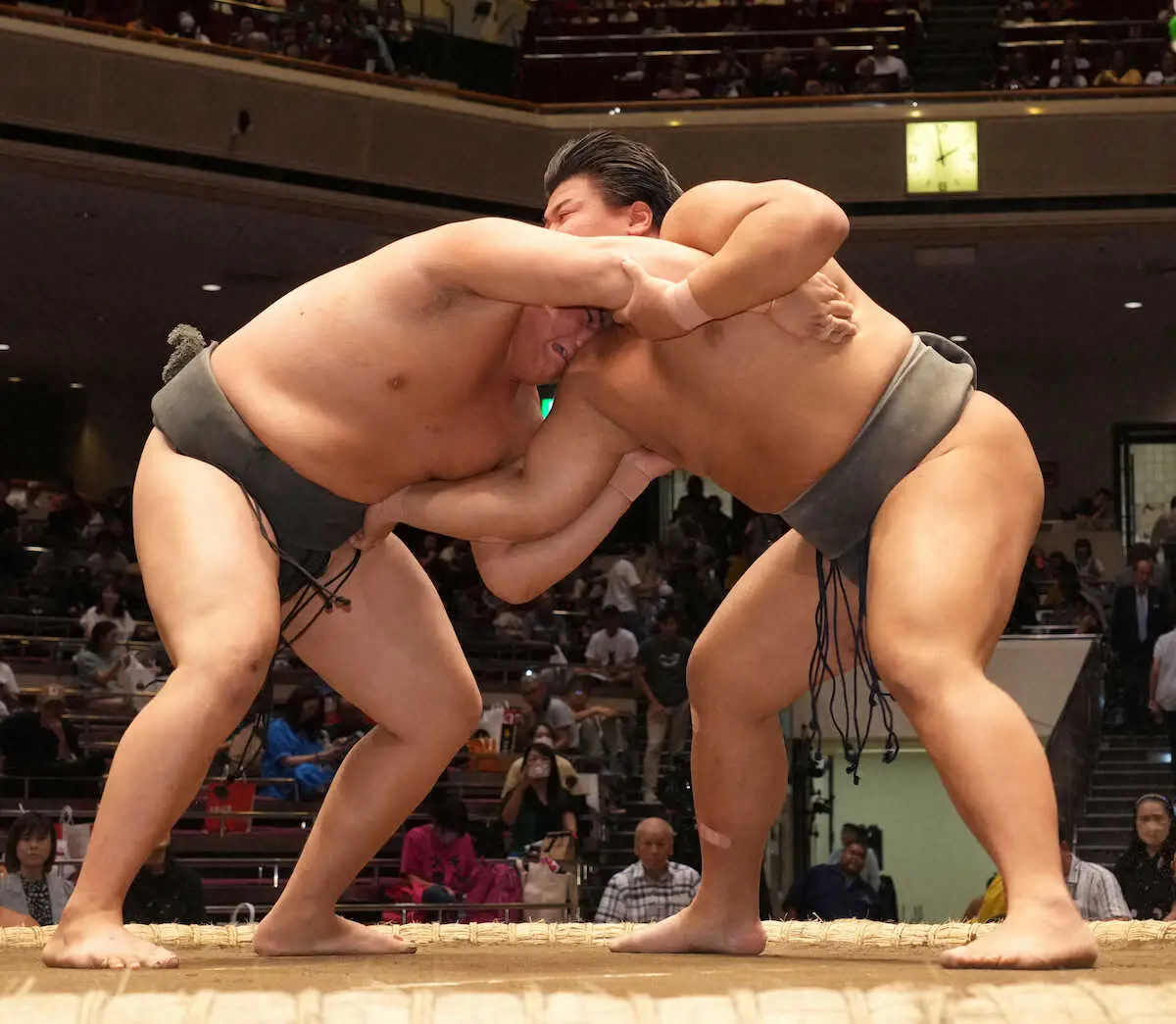 【画像・写真】デビュー3場所目の幕下・草野が快勝発進「そろそろ優勝したい」先場所14日目に“失神KO”も無事回復