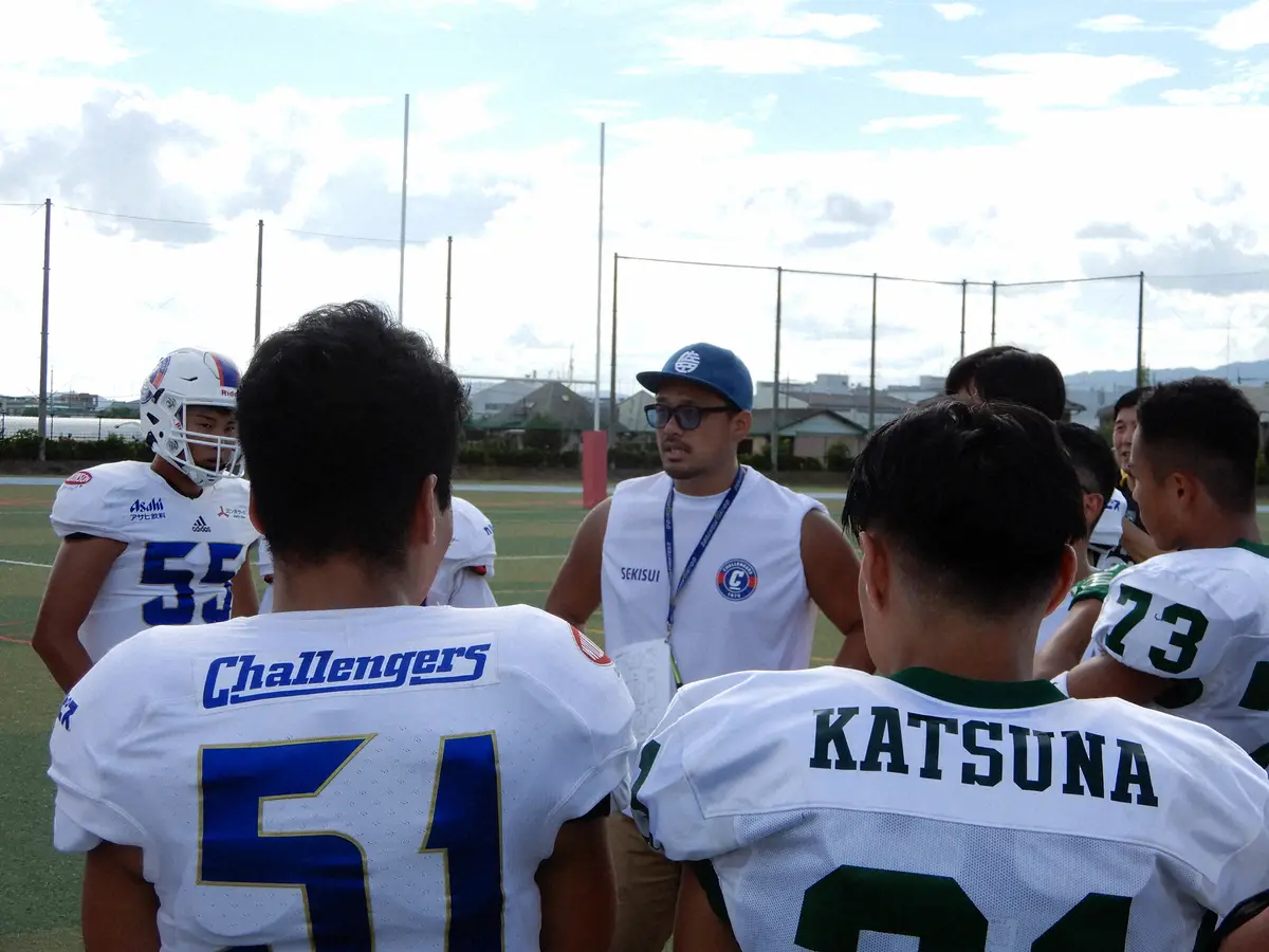 アメフト界のノアになる!　ジュニアチャレンジャーズが初実戦　刻んだ2TD