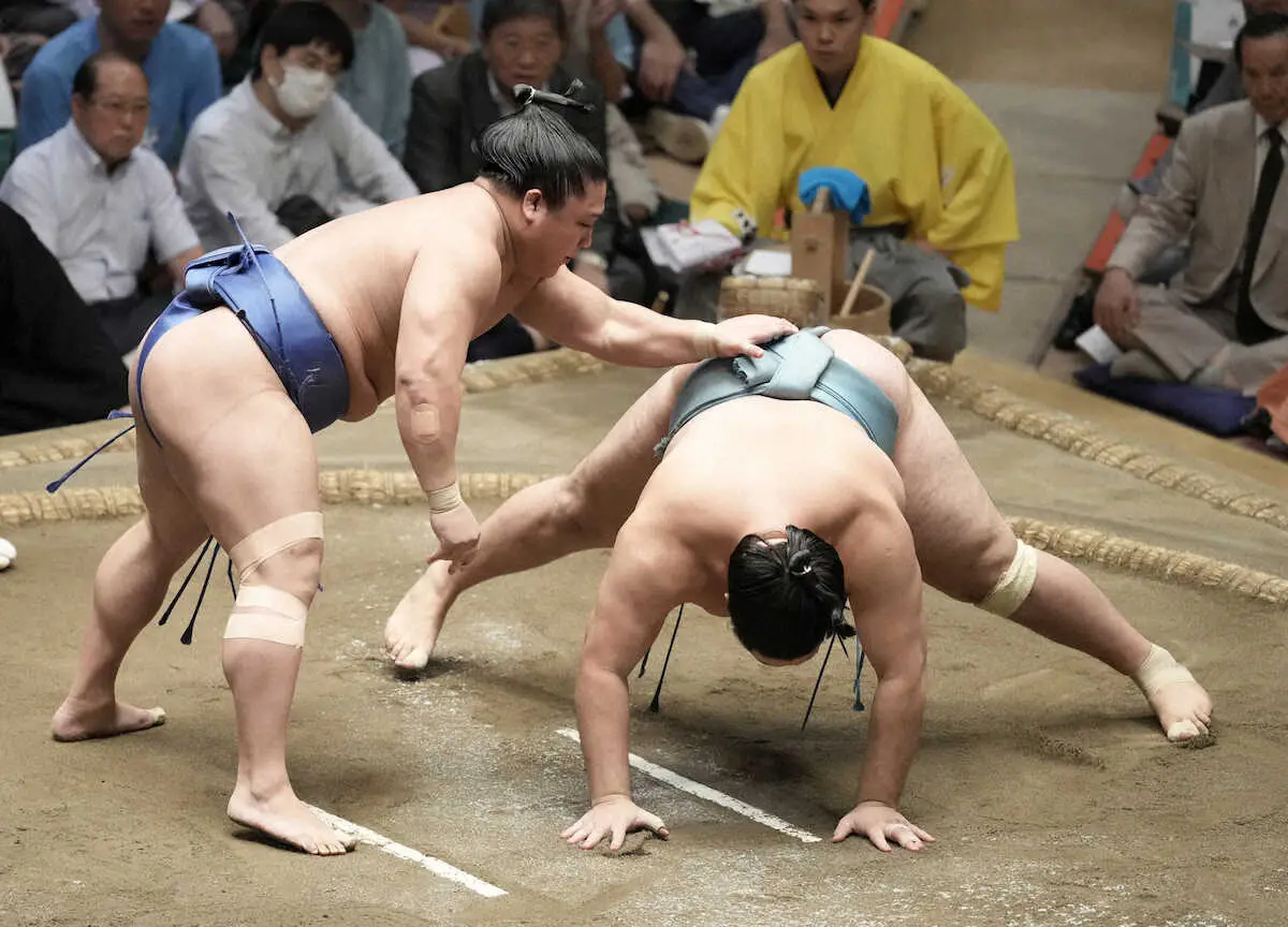 【画像・写真】大の里　“史上最速”大関昇進確実！3場所合計33勝クリア　2敗勢消滅で14日目にも優勝