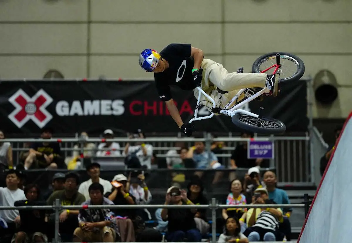 【Xゲーム】中村輪夢が堂々の1位で決勝へ　初Vへ「やれることを全部やる」BMXパーク予選