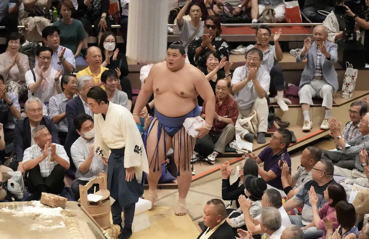 【画像・写真】大の里「それは大きい」豊昇龍の“壁”越えて2度目V　大雨被害の故郷石川へ思い「少しでも明るい話題を」