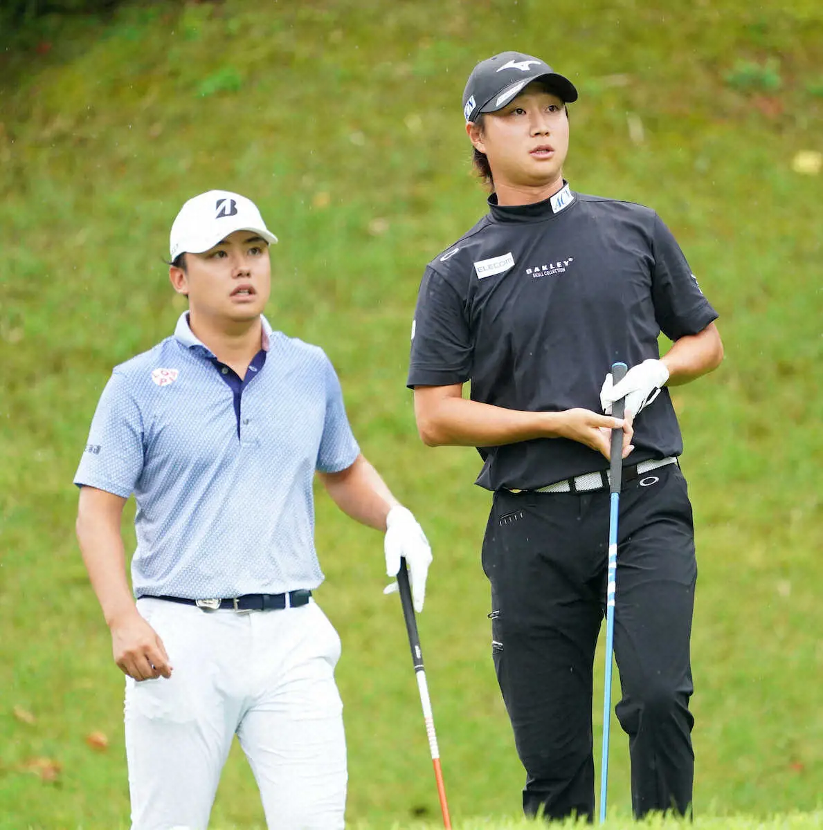 【画像・写真】清水大成、平田憲聖が首位で折り返し　勝俣陵が1打差2位　パナソニックOP