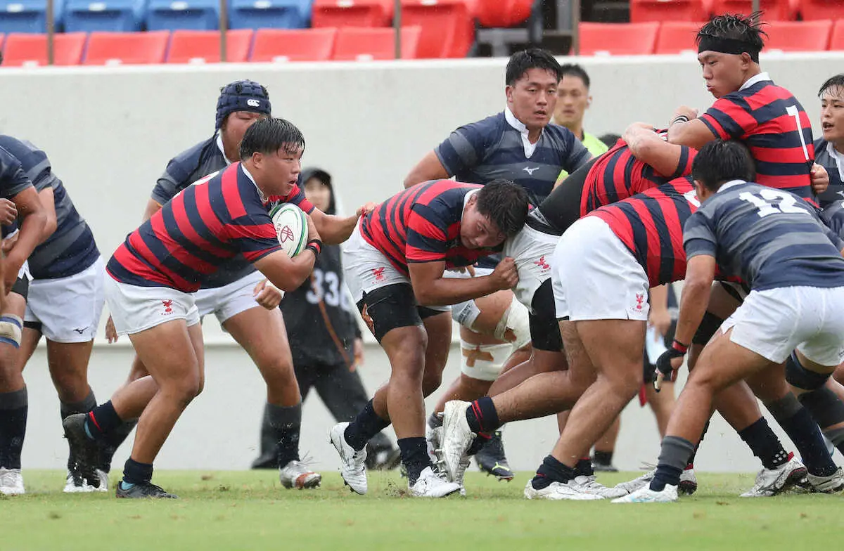 【関西大学ラグビー】京産大、4連覇へ15トライ97点発進　「結束が希薄だった」夏合宿から修正