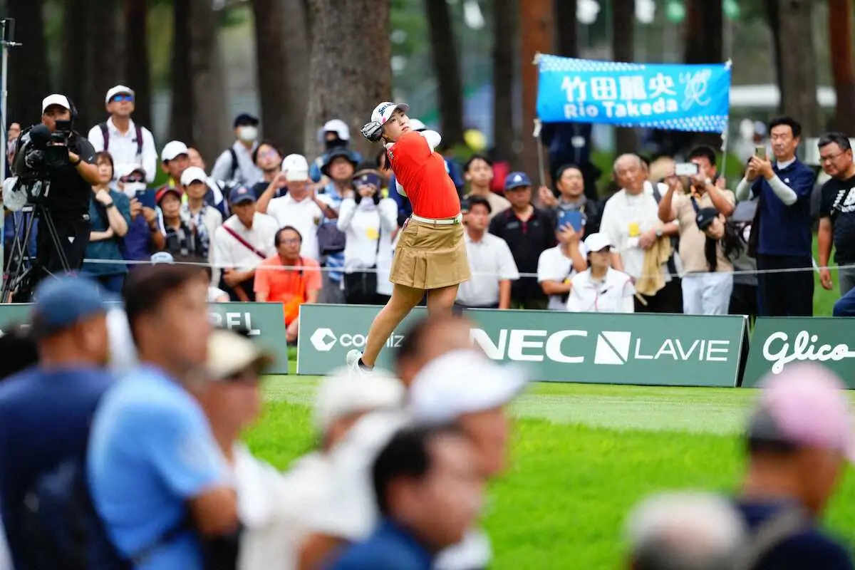 【画像・写真】竹田麗央が大会初制覇！　日本タイトル2冠は樋口久子、畑岡奈紗に続く史上3人目の快挙