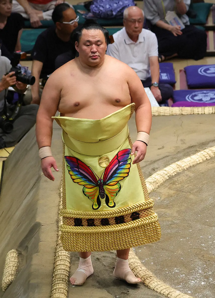 「角界の鉄人」玉鷲が秋巡業を休場　太腿の裏側にこぶし大ほどの隆起物