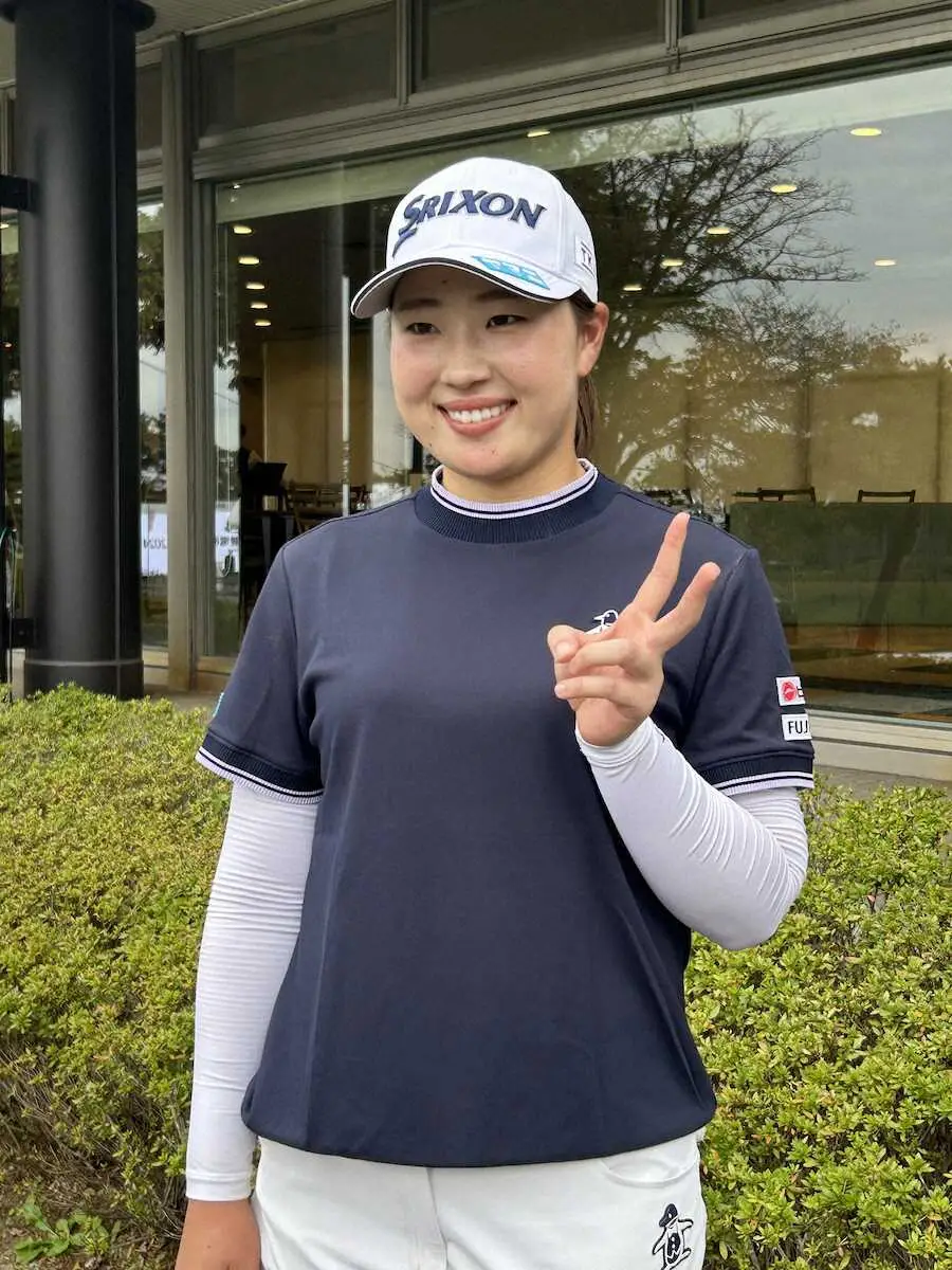 先週予選落ち竹田麗央「しょうがないと切り替えました」新ドライバーでリスタートへ