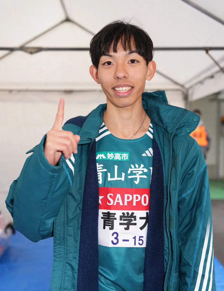 【全日本大学駅伝】青学大・黒田が4区区間新！！「離していくのが自分の仕事」